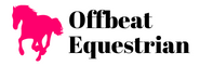 Offbeat equestrian logo