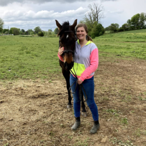 A woman and her horse